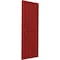 Ekena Millwork Americraft 5-Board Wood 2 Equal Panel Frmd Board-n-Batten Shutters w/Dbl Z-Bar, ARW102BF518X49BRH, PR ARW102BF518X49BRH - alternate 5